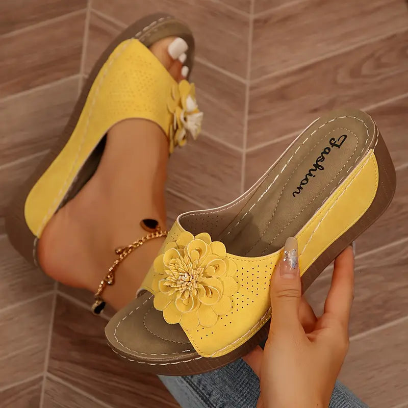 Belle™ - Floral Orthopaedic Sandals