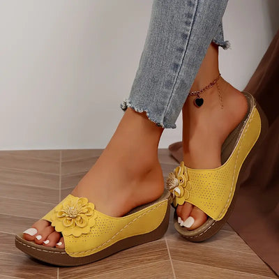Belle™ - Floral Orthopaedic Sandals