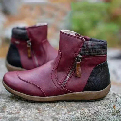 Kinsley - Orthopedic zippered boots