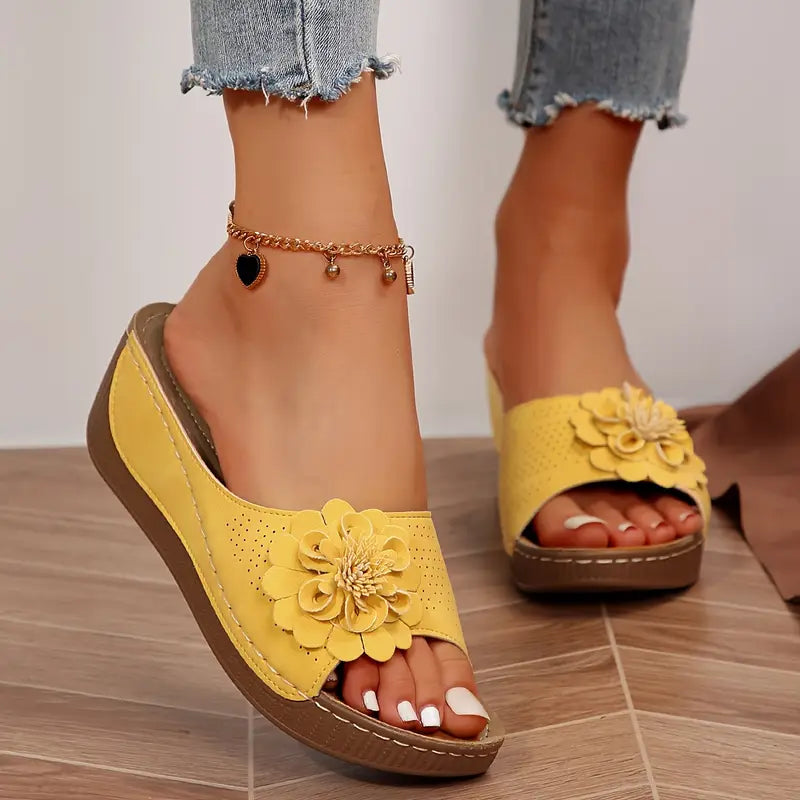 Belle™ - Floral Orthopaedic Sandals