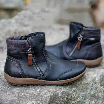 Kinsley - Orthopedic zippered boots