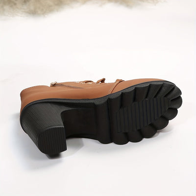 Aria - Orthopedic Boots With Heel