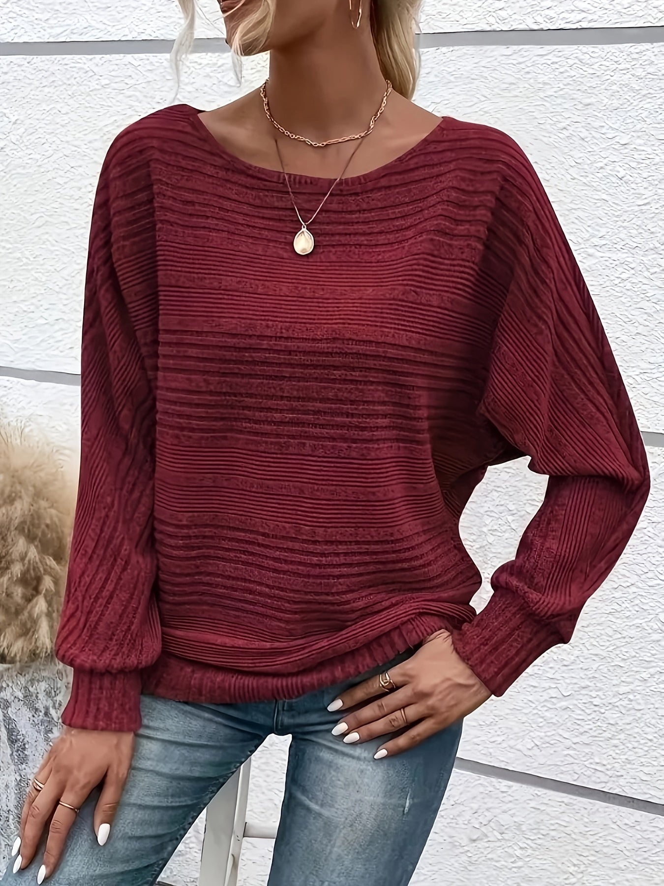 Sabine™ - Cozy Sweater with Bat Sleeves