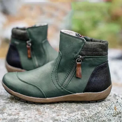 Kinsley - Orthopedic zippered boots