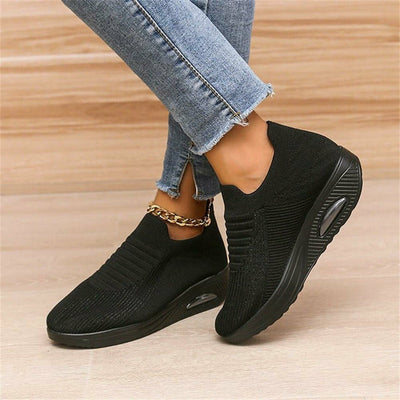 Grace | Women's Ergonomic Mesh and Air Heel Slip-On Sneakers