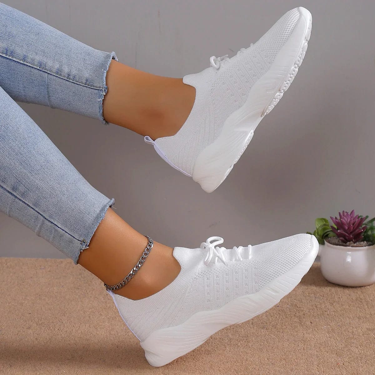 Carlotta | Breathable mesh sports shoes