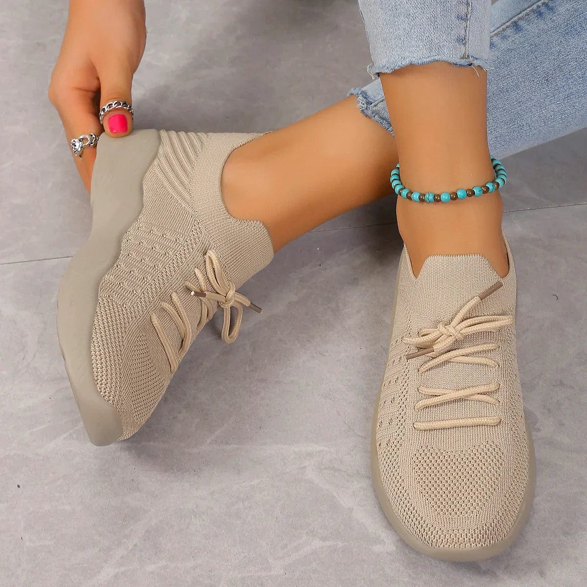 Carlotta | Breathable mesh sports shoes