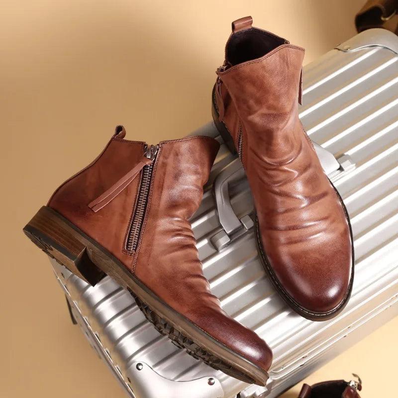 Leo - Leather Boot