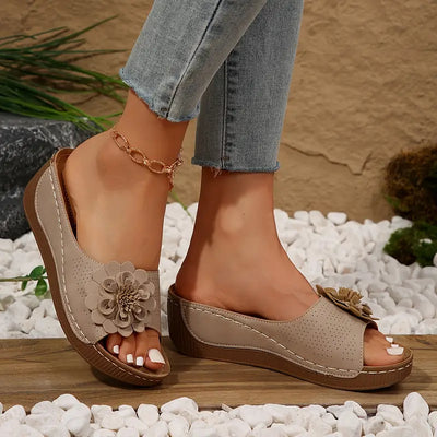 Belle™ - Floral Orthopaedic Sandals