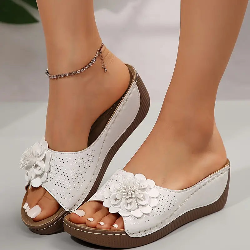 Belle™ - Floral Orthopaedic Sandals