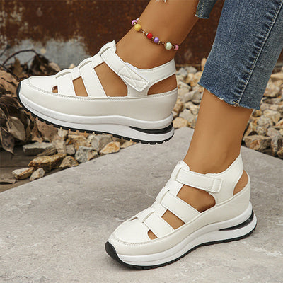 Martina - Orthopaedic sandals with Velcro straps for women