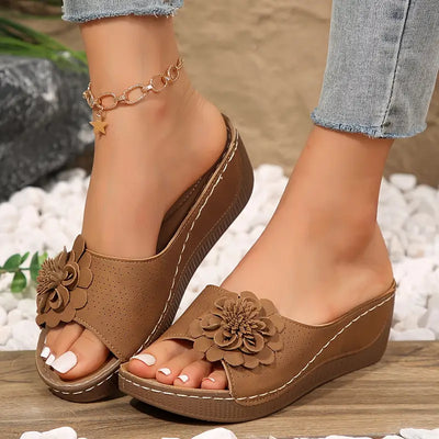 Belle™ - Floral Orthopaedic Sandals