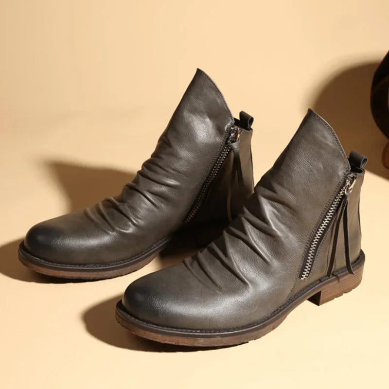 Leo - Leather Boot