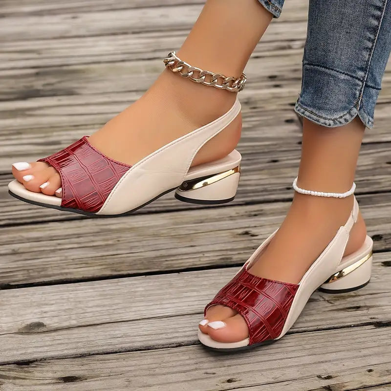 Sophia - Leather sandal