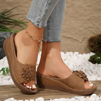 Belle™ - Floral Orthopaedic Sandals